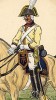 1800 г. Кавалерист конной гвардии королевства Саксония. Коллекция Роберта фон Арнольди. Германия, 1911-29
