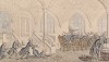 Доктора Синтакса развлекают в колледже. Иллюстрация Томаса Роуландсона к поэме Вильяма Комби "Путешествие доктора Синтакса в поисках живописного", л.6. Лондон, 1881