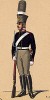 1811-13 гг. Унтер-офицер прусской пехоты. Коллекция Роберта фон Арнольди. Германия, 1911-29