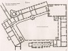 Замок Блуа. Архитектурный план. Androuet du Cerceau. Les plus excellents bâtiments de France. Париж, 1579. Репринт 1870 г.