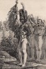 Знаменосец Старой гвардии Наполеона (редкая литография Н.-Т. Шарле, посвящённая гвардии недавно свергнутого Наполеона. Париж. 1817 год)