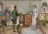 6 июля 1807 года. Королева Луиза Прусская просит Наполеона о более мягких условиях мира в Тильзите. Die Deutschen Befreiungskriege 1806-1815, Берлин, 1901