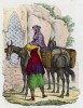 Путники (иллюстрация к L'Africa francese... - хронике французских колониальных захватов в Северной Африке, изданной во Флоренции в 1846 году)