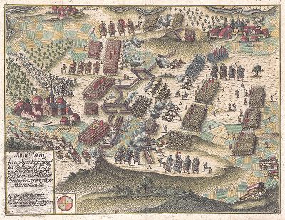 Гросс-Егерсдорфского сражение, произошедшее 30 августа 1757 года. 