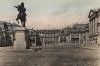 Версаль. Статуя Людовика XIV и мраморный двор. Из альбома фотогравюр Versailles et Trianons. Париж, 1910-е гг.
