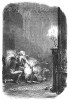 17 августа 1786 года. Фридрих Великий умирает на руках у своего слуги во дворце Сан-Суси. Илл. Адольфа Менцеля. Geschichte Friedrichs des Grossen von Franz Kugler. Лейпциг, 1842, с.618