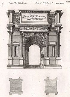 Триумфальная арка Тита. 