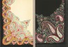 Шали кашемировой шерсти с вышивками по восточным мотивам от венской мануфактуры Nowotny. Каталог Всемирной выставки в Лондоне 1862 года, т.2, л.179