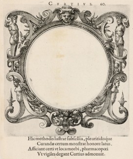 Маттеус де Курте (Куртис) (лист 60 иллюстраций к известной работе Medicorum philosophorumque icones ex bibliotheca Johannis Sambuci, изданной в Антверпене в 1603 году)