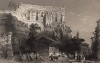 Константинополь (Стамбул). Руины дворца византийского полководца Велизария. The Beauties of the Bosphorus, by miss Pardoe. Лондон, 1839