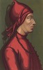 Карл Добрый (1083--1127) -- граф Фландрии, убитый заговорщиками в собственной часовне в Брюгге (из Les arts somptuaires... Париж. 1858 год)