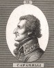 Франсуа-Огюст де Каффарелли (1766-1849), адъютант Наполеона, герой Маренго, бригадный генерал и кавалер ордена Почётного легиона (1800), дивизионный генерал и герой Аустерлица (1805). Campagnes des francais sous le Consulat et L'Empire. Париж, 1834