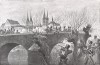 Прусская пехота штурмует город Мерсебург 29 апреля 1813 г. Илл. Рихарда Кнотеля, Die Deutschen Befreiungskriege 1806-15. Берлин, 1901