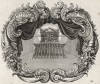 Ковчег Завета (из Biblisches Engel- und Kunstwerk -- шедевра германского барокко. Гравировал неподражаемый Иоганн Ульрих Краусс в Аугсбурге в 1700 году)