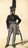 1812 г. Штаб-офицер егерского батальона прусской лейб-гвардии. Коллекция Роберта фон Арнольди. Германия, 1911-29