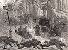 Убийство императора Александра II. Гравюра из A Popular History Of Russia: From The Earliest Times To 1880 Альфреда Рамбо, Бостон, 1882 год