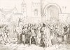 1441 год. Военачальник Якопо Антонио Марчелло (1398-1463) отказывается от поста правителя Равенны, предложенного ему венецианцами. Storia Veneta, л.77. Венеция, 1864