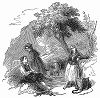 Жители Коннемары -- живописной географической области в графстве Голуэй на западе Ирландии, проводящие время вокруг перегонного аппарата, производящего виски (The Illustrated London News №96 от 02/03/1844 г.)