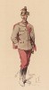 Австро-Венгрия. Уланский офицер в 1890-е гг. (из "Иллюстрированной истории верховой езды", изданной в Париже в 1893 году)