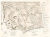 Регулярный парк в имении господина Шабо в Монтелимаре. Общий план и вид . F.Duvillers, Les parcs et jardins, т.II, л.57. Париж, 1878