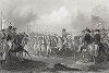 Британский генерал Корнуоллис капитулирует под Йорктауном перед объединенными франко-американскими войсками 19 октября 1781 года. Gallery of Historical and Contemporary Portraits… Нью-Йорк, 1876