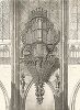 Органный корпус Страсбургского собора, XV век. Meubles religieux et civils..., Париж, 1864-74 гг. 