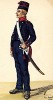 1813 г. Солдат гвардейского пехотного полка Великого герцогства Гессен. Коллекция Роберта фон Арнольди. Германия, 1911-29