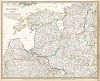 Карта Европейской России (часть 3). Maps of the Society for the Diffusion of Useful Knowledge. Лондон, 1835