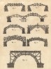 Плотницкие работы. Мосты (Ивердонская энциклопедия. Том III. Швейцария, 1776 год)