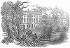 Вилла близ английского города Ричмонд, служившая убежищем Антуану Орлеанскому, герцогу де Монпансье (1824 -- 1890), сыну французского короля Луи--Филиппа I, свергнутого революцией 1848 года (The Illustrated London News №308 от 18/03/1848 г.)