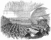 Суд королевской скамьи, в котором в 1844 году был осужден ирландский политический деятель Дэниэл О’Коннелл, за организацию ряда митингов против британо-ирландской унии 1800 года (The Illustrated London News №91 от 27/01/1844 г.)