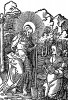 Иисус и Мария Магдалина. Из Benedictus Chelidonius / Passio Effigiata. Монограммист N.H. Кёльн, 1526