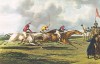 Скачки. Ретивая лошадка. Из альбома The Four Seasons. Иллюстрации выполнены по старинным гравюрам. Лондон, 1950-е гг.