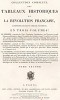 Аллегорическая виньетка, венчающая титульный лист второго тома "Исторических хроник Великой французской революции" - Tableaux historiques de la Révolution Française… Париж, 1804