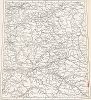 Европейская Россия (Самара). Карта составлена Картографическим отделом корпуса Военных топографов в 1919 году. 