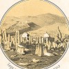 Кирхляр, татарское кладбище в Дербенте (Русский художественный листок. № 20 за 1852 год)