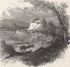 Вид на реку Джеймс-ривер и обводной канал Ричмонда, штат Вирджиния. Лист из издания "Picturesque America", т.I, Нью-Йорк, 1872.