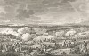 Сражение при Ватерлоо 18 июня 1815 г. Гравюра из альбома "Военные кампании Франции времён Консульства и Империи". Campagnes des francais sous le Consulat et L'Empire. Париж, 1834