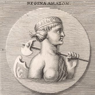 Пенфесилея, царица амазонок.