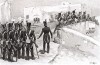 1830 год. Сапёры французского экспедиционного корпуса в Северной Африке входят в арабский город (из Types et uniformes. L'armée françáise par Éduard Detaille. Париж. 1889 год)