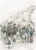 Стрелки французских колониальных войск на марше в 1885 году (из Types et uniformes. L'armée françáise par Éduard Detaille. Париж. 1889 год)