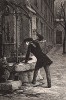 Иллюстрация 10 к первой части автобиографического романа Альфонса Доде "Малыш". Париж, 1874