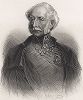 Виконт Хью Гоф (1779 - 1869) - британский фельдмаршал. Gallery of Historical and Contemporary Portraits… Нью-Йорк, 1876