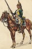 1804 г. Кавалерист 22-го драгунского полка французской армии. Коллекция Роберта фон Арнольди. Германия, 1911-28