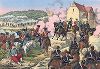 Франко-прусская война 1870-71 гг. Сражение под Орлеаном 3-4 декабря 1870 г. Редкая немецкая литография