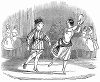 Спектакль по мотивам арабской сказки "Али-Баба и сорок разбойников" на сцене лондонского театра Лицей (The Illustrated London News №103 от 20/04/1844 г.)
