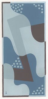 Дизайн № 9. "Tapis" Вольдемара Бобермана, Париж, 1929. 