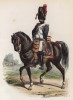 Гвардейский конный гренадер (из популярной работы Histoire de l'empereur Napoléon (фр.), изданной в Париже в 1840 году с иллюстрациями Ораса Верне и Ипполита Белланжа)