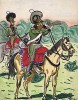 1811-12 г. Офицер и нижний чин полка легкой кавалерии армии королевства Бавария. Коллекция Роберта фон Арнольди. Германия, 1911-29
