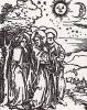 Альбрехт Дюрер. Иисус с учениками. Гравюра из Salus animae (лат.)